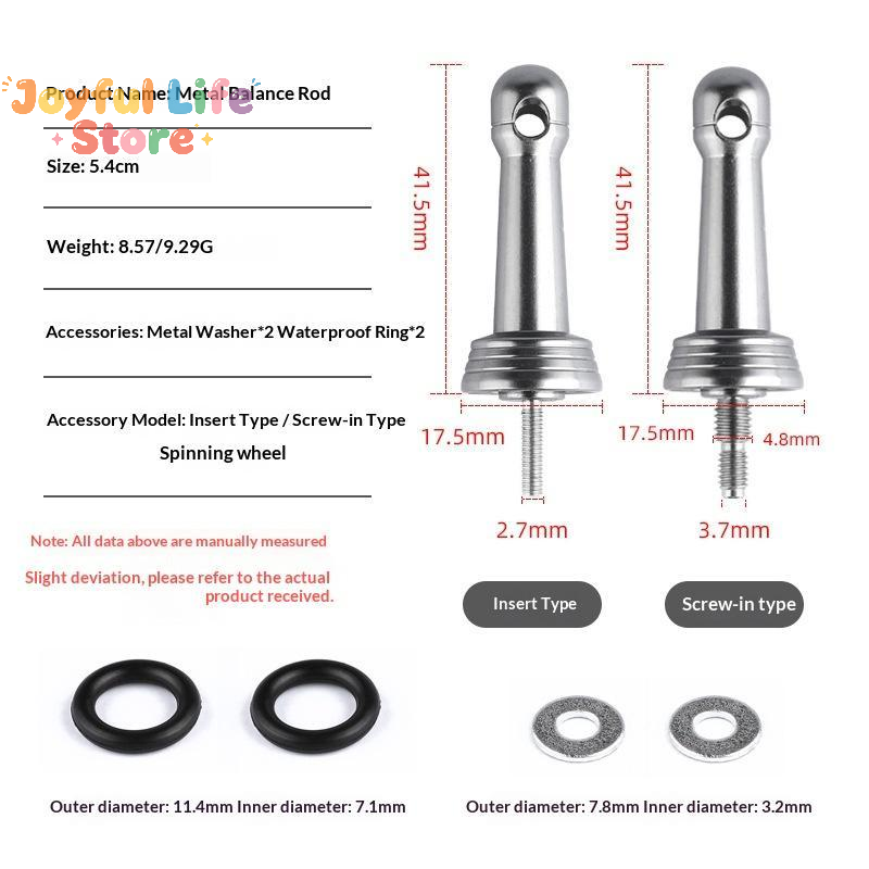 Wobble Board Balance - Batang Penyeimbang Roda Pancing Universal Aluminium,