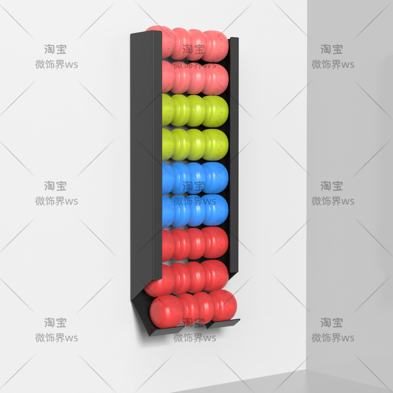 Home Gym Folding Rack - ‌ Rak Bola Olahraga yang Dipasang