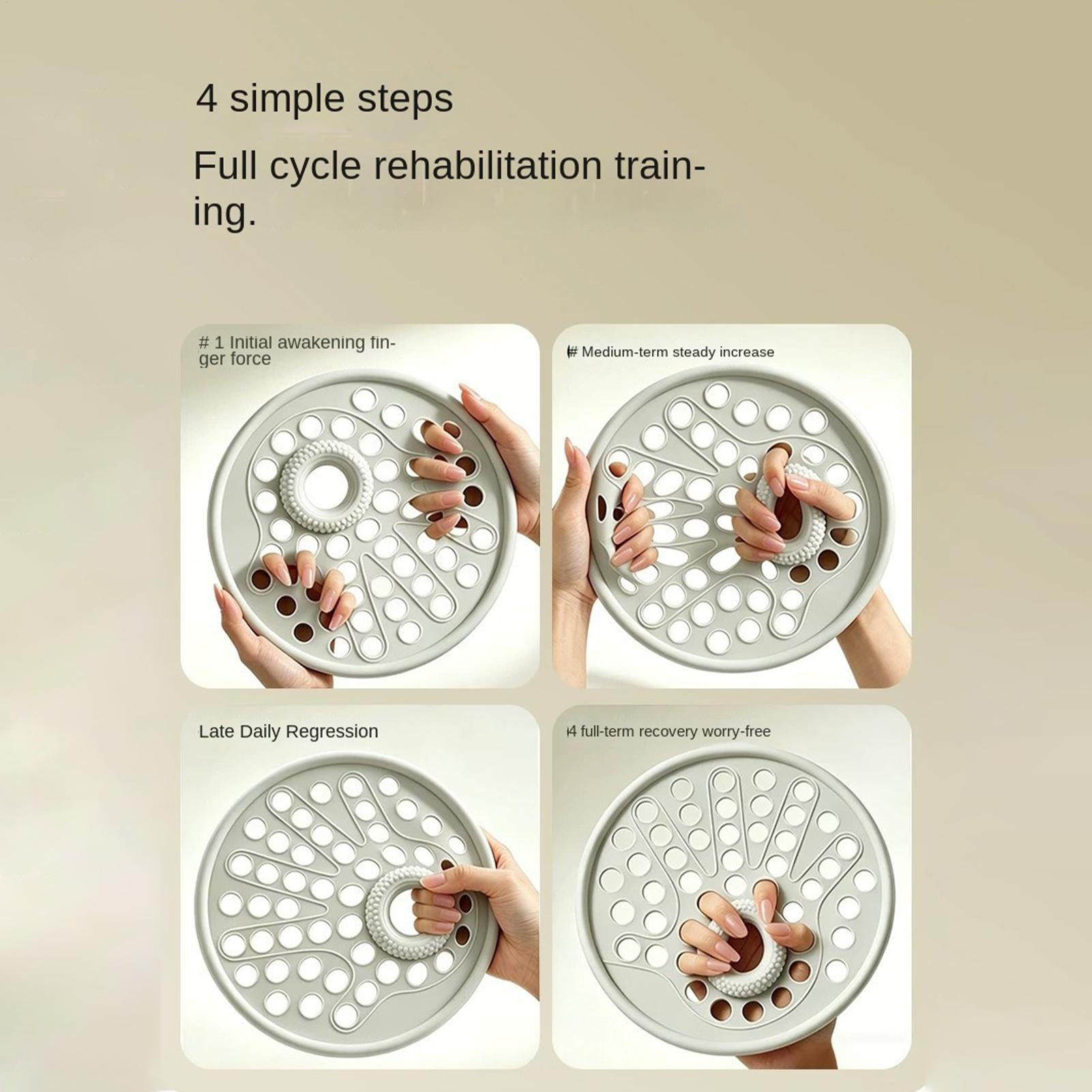 Home Gym Tools - Alat Pelatih Jari Silikon dengan Lembaran