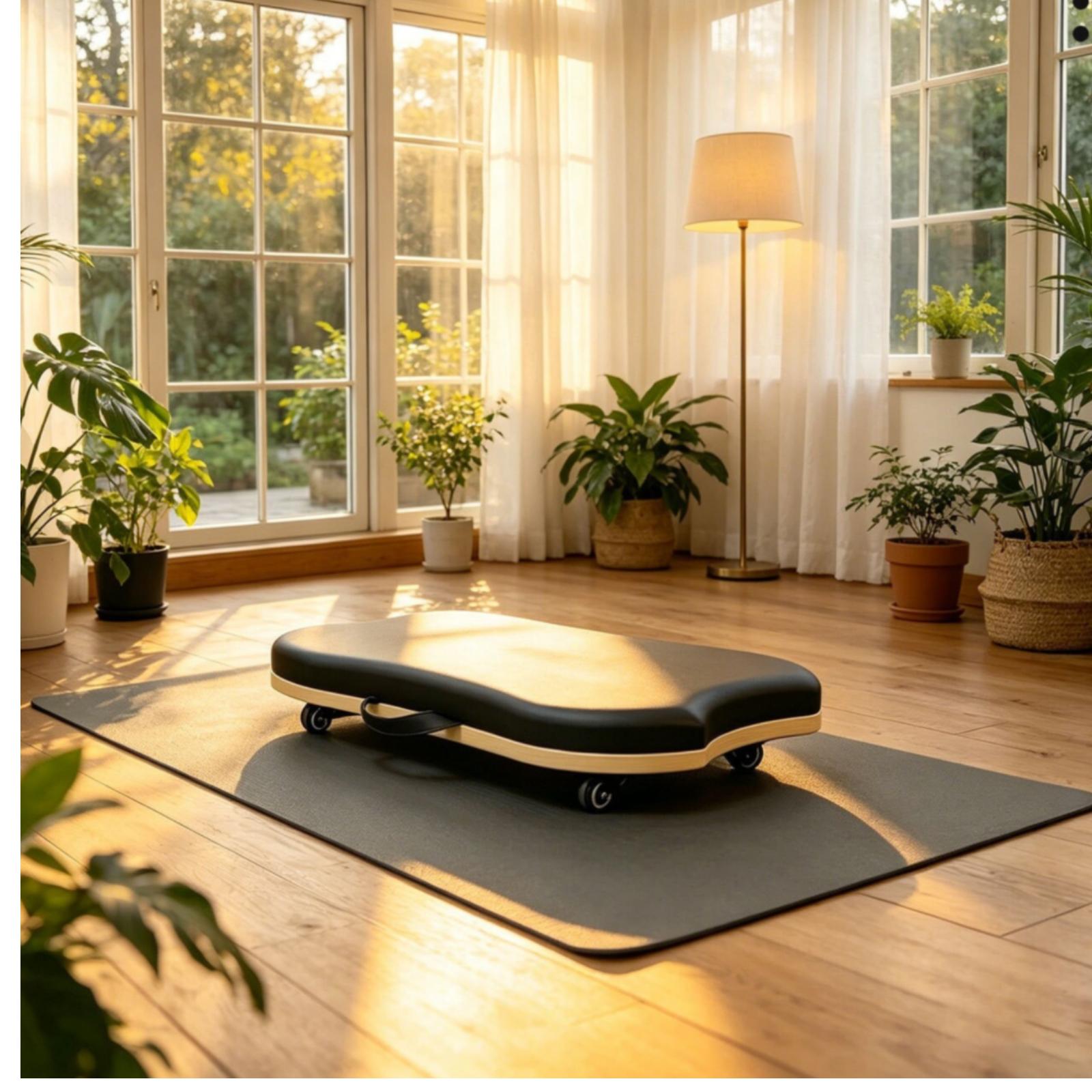 Wobble Board Balance - Papan Keseimbangan Pilates Kayu, Papan Keseimbangan
