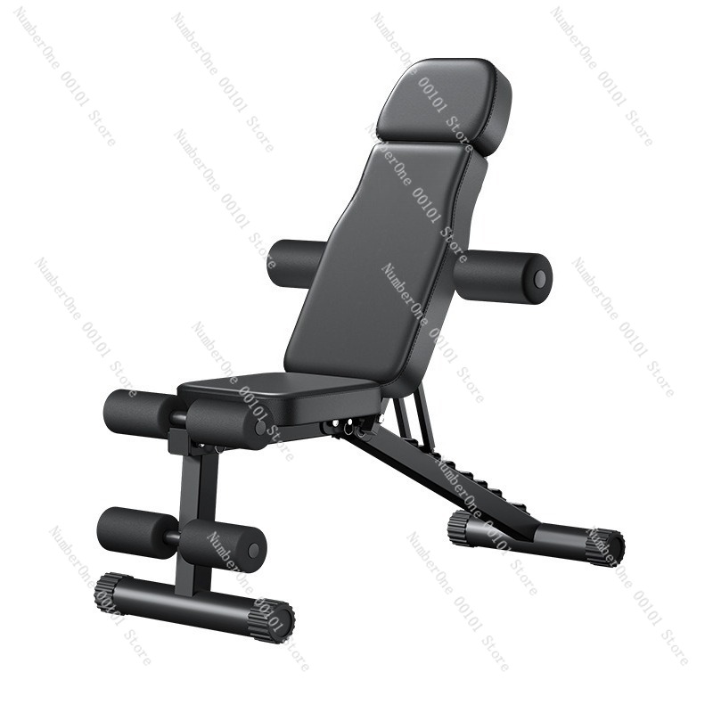 Home Gym Trainer - Kursi Fitness Dumbbell, Bangku Latihan Lipat