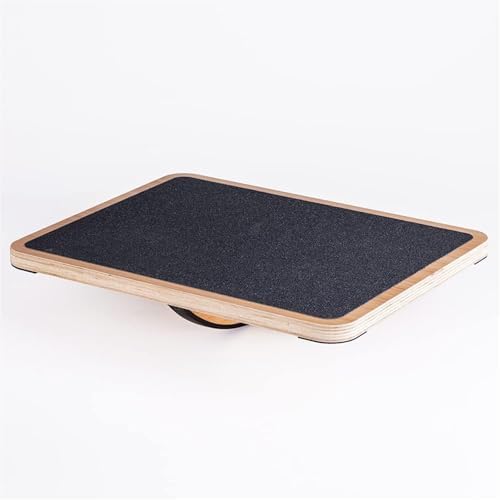 Wobble Board Balance - Papan Keseimbangan Kayu Profesional, Roller Wobble