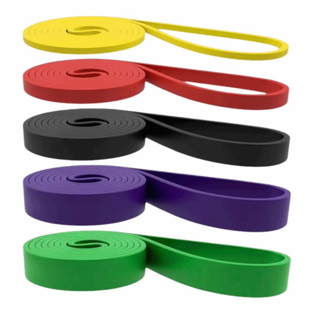 Resistance Band Heavy - Set Resistance Band TPE 5~120lbs, Perlengkapan