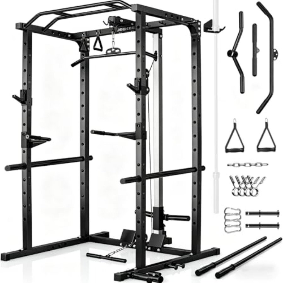 Home Gym Multifunctional - Rak power gym rumahan dengan LAT