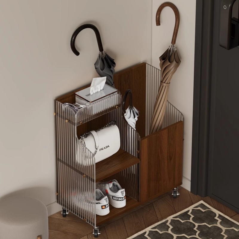 Home Gym Folding Rack - Keranjang Penyimpanan Matras Yoga Tempat Peralatan