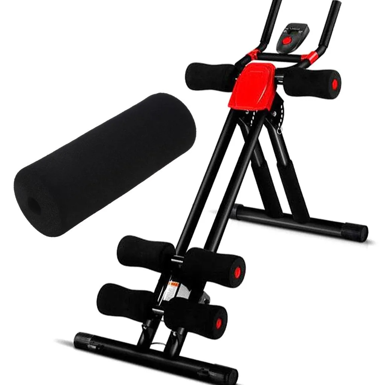 Leg Press Machine - Bantalan Rol Busa Kaki Tabung Mesin