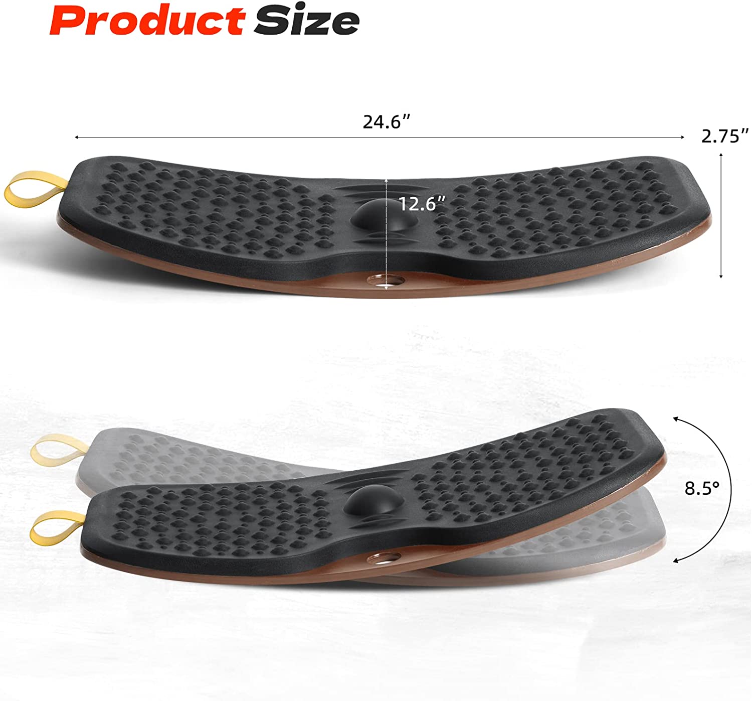 Wobble Board Balance - Alas Meja Berdiri dengan Papan Keseimbangan