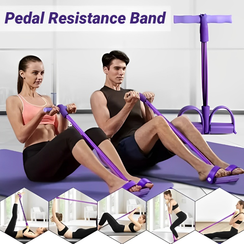 4 Alat Latihan Tali Tarik Elas - Home Gym Used ulasan dan harga