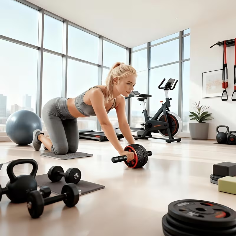 Roda Ab Roller dan Matras Lutu - Home Gym Online ulasan dan harga