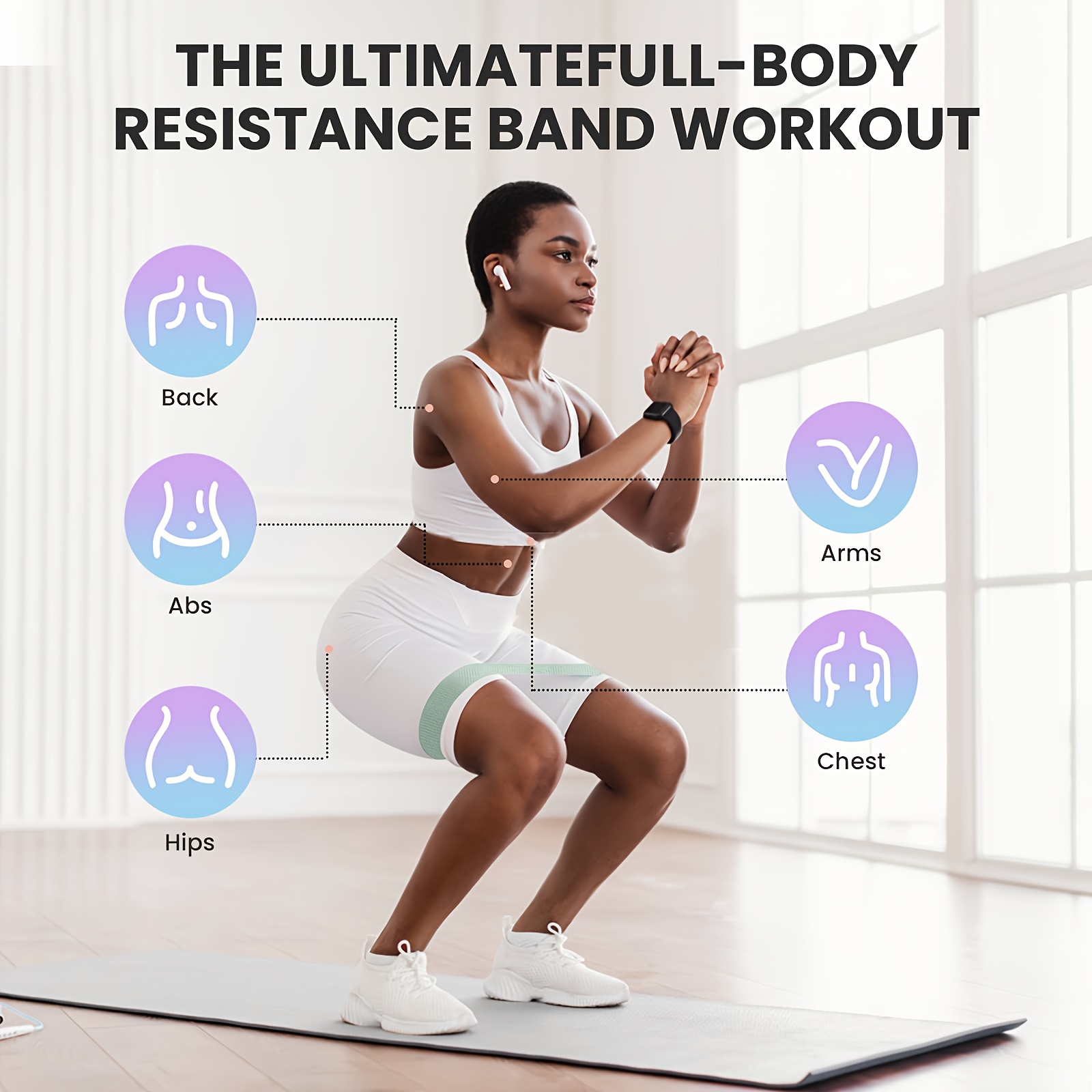 1 Buah/4 Buah Gelang Resistens - Resistance Band Heavy ulasan dan harga