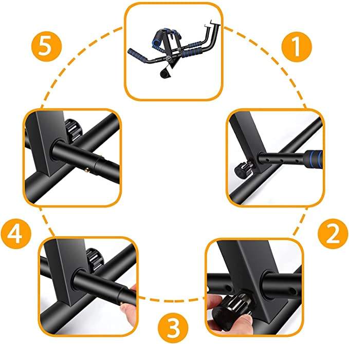 Pull up Bar untuk Pintu Multif - Home Gym Trainer ulasan dan harga