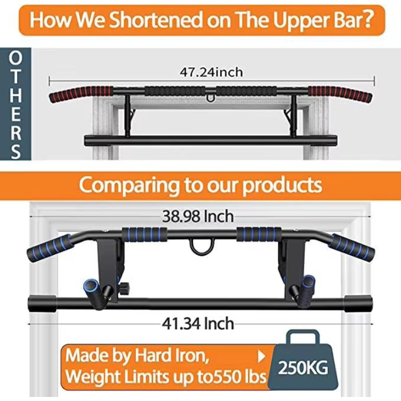 Pull up Bar untuk Pintu Multif - Home Gym Trainer ulasan dan harga