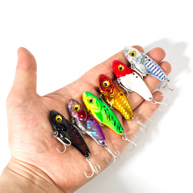 6PCS Umpan Logam VIB 5g 7g 10g - Wobble Board Balance ulasan dan harga