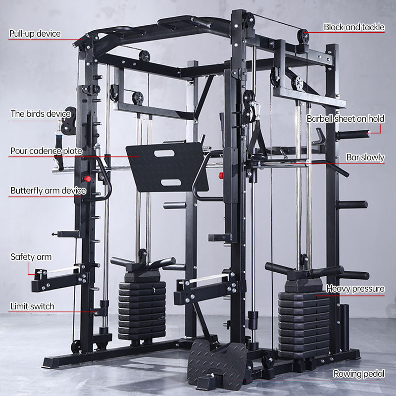 Rak Latihan Smith Machine Komp - Leg Press Machine ulasan dan harga