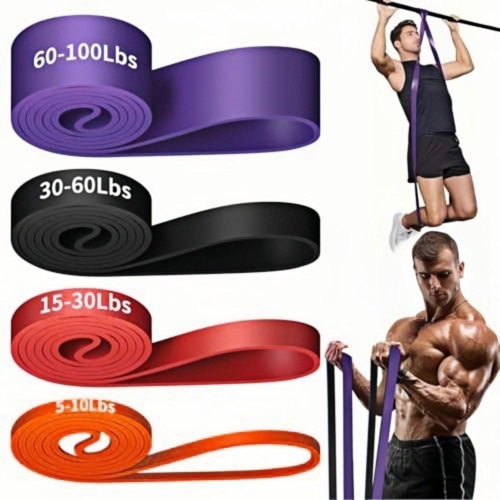 Set Resistance Band TPE 5~120l - Resistance Band Heavy ulasan dan harga