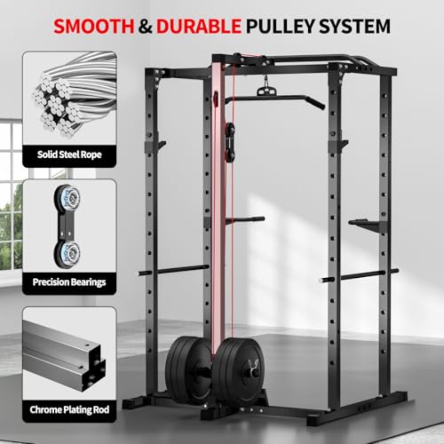 Rak power gym rumahan dengan L - Home Gym Multifunctional ulasan dan harga