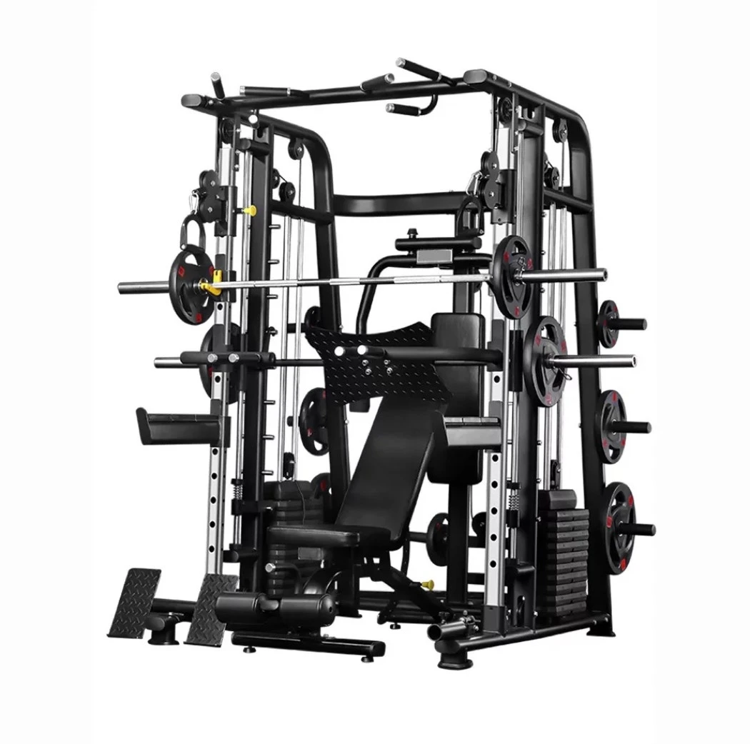 Rak Kombinasi Power Rack Smith - Home Gym Trainer ulasan dan harga