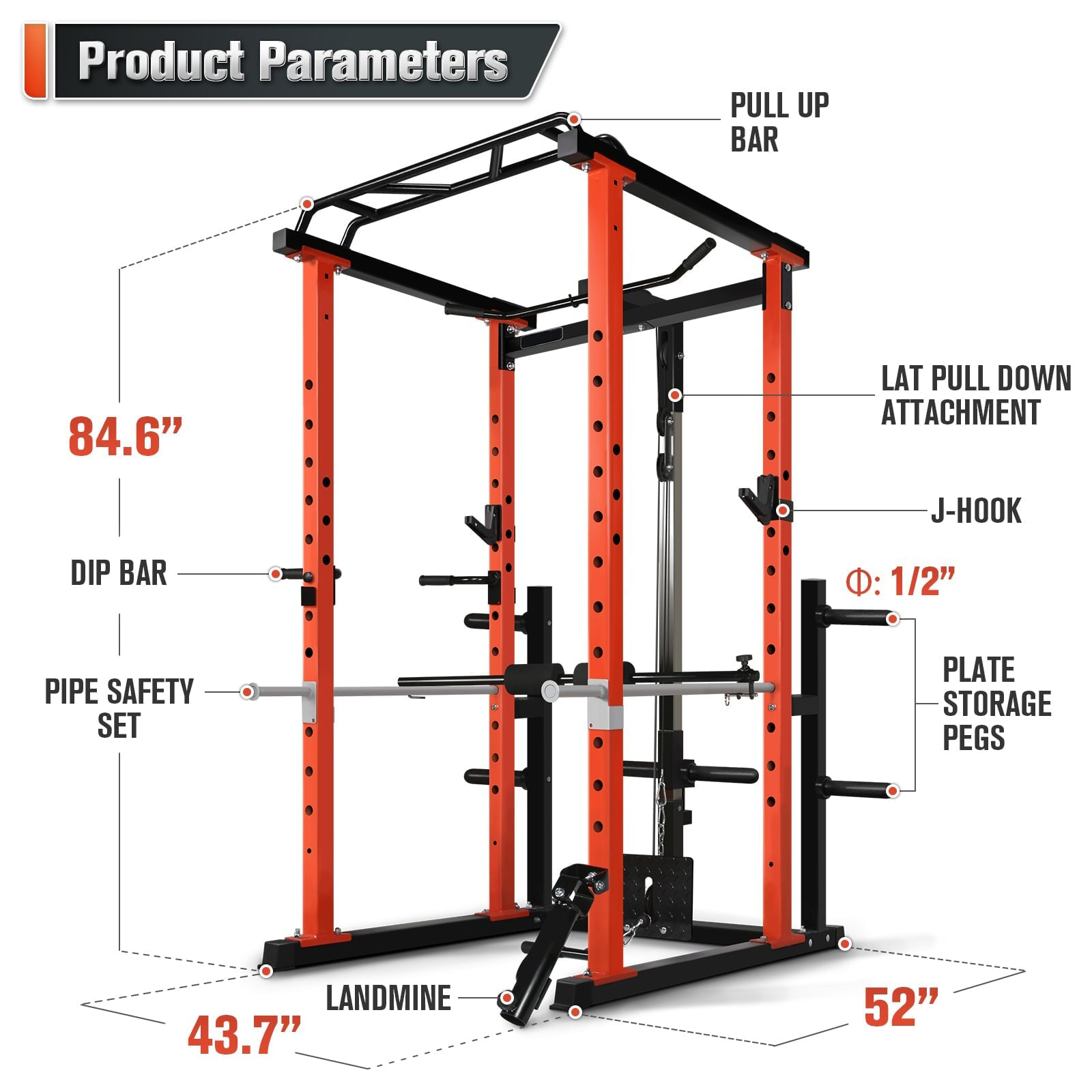 Rak Latihan Multifungsi Komers - Home Gym Multifunctional ulasan dan harga