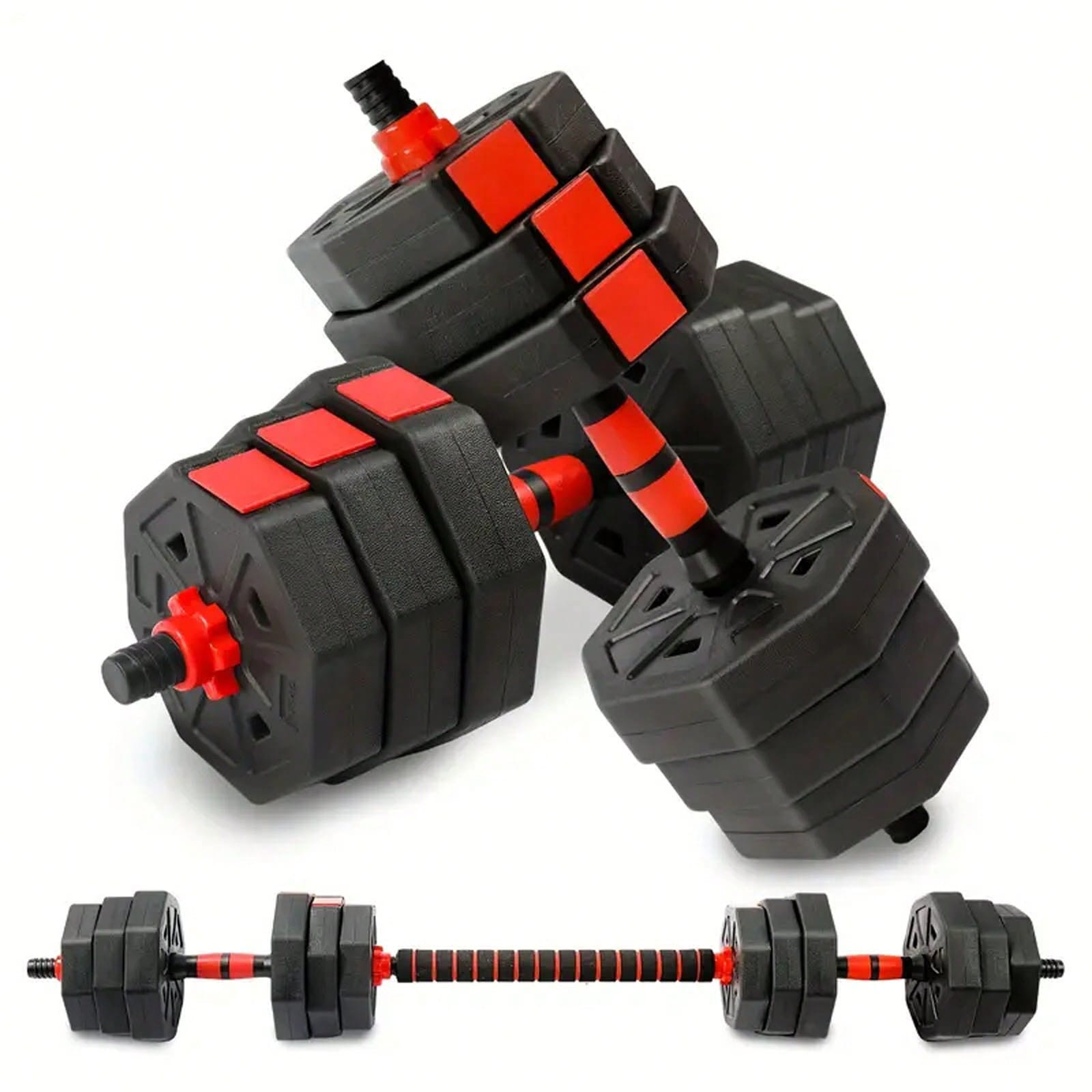 Set Beban Bebas 44lbs Dengan K - Home Gym Used ulasan dan harga