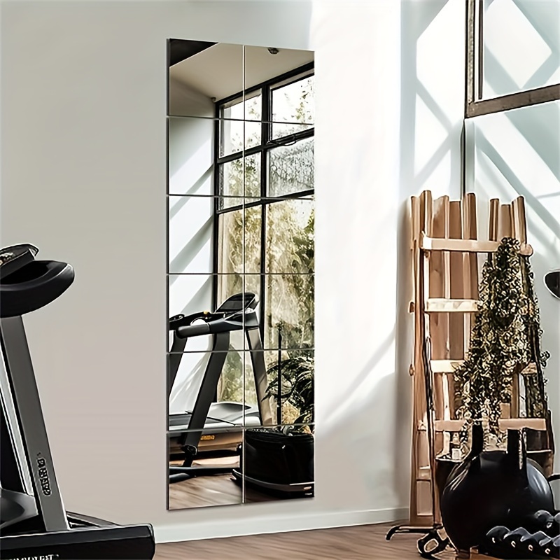 Stiker Cermin Akrilik 2mm yang - Home Gym Rental ulasan dan harga