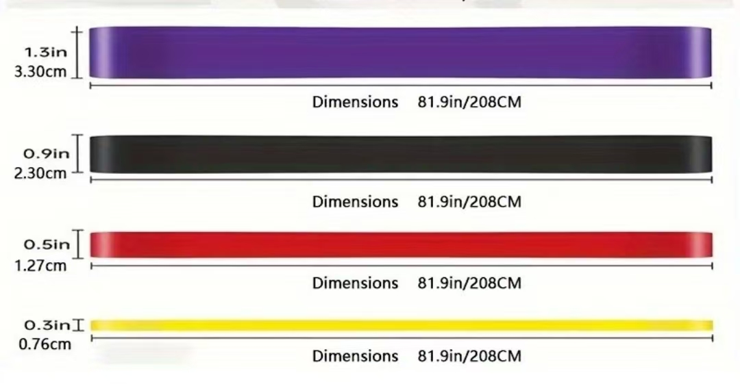 Pita Resistensi Level 4, Pita  - Resistance Band Heavy ulasan dan harga