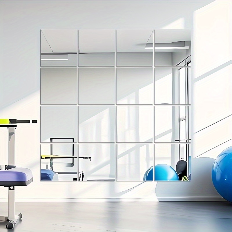 Stiker Cermin Akrilik Artistik - Home Gym Rental ulasan dan harga